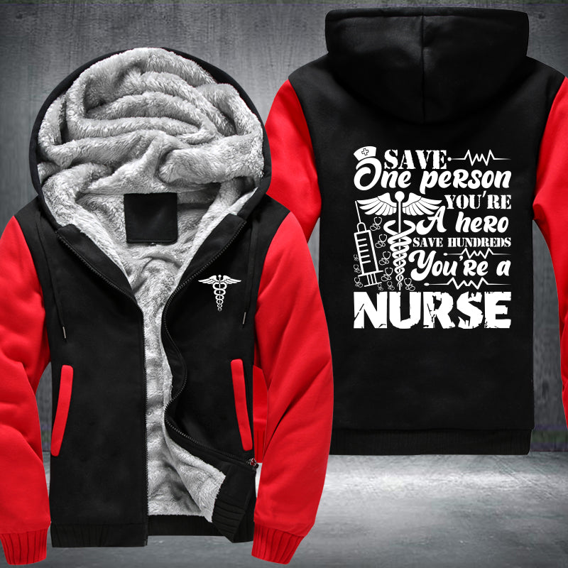 Nurse Saves Fleece Jacket