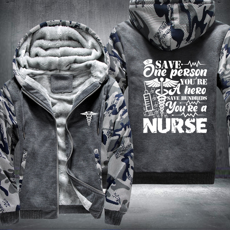 Nurse Saves Fleece Jacket