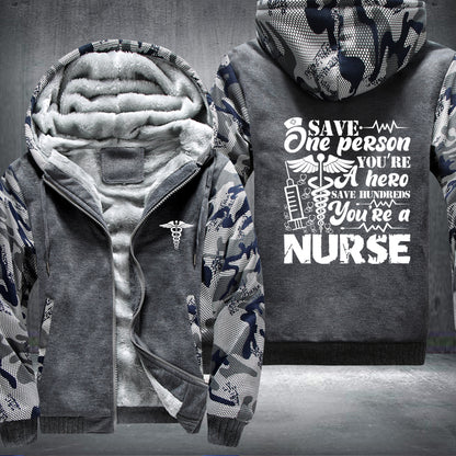 Nurse Saves Fleece Jacket