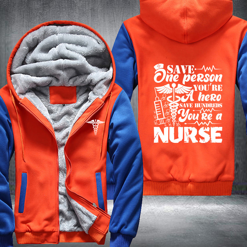 Nurse Saves Fleece Jacket