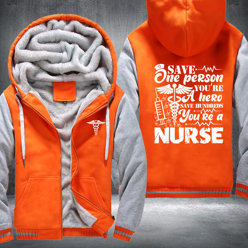 Nurse Saves Fleece Jacket