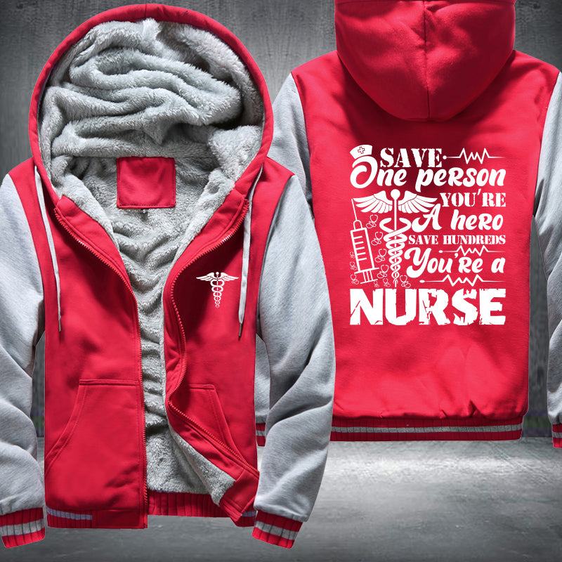 Nurse Saves Fleece Jacket
