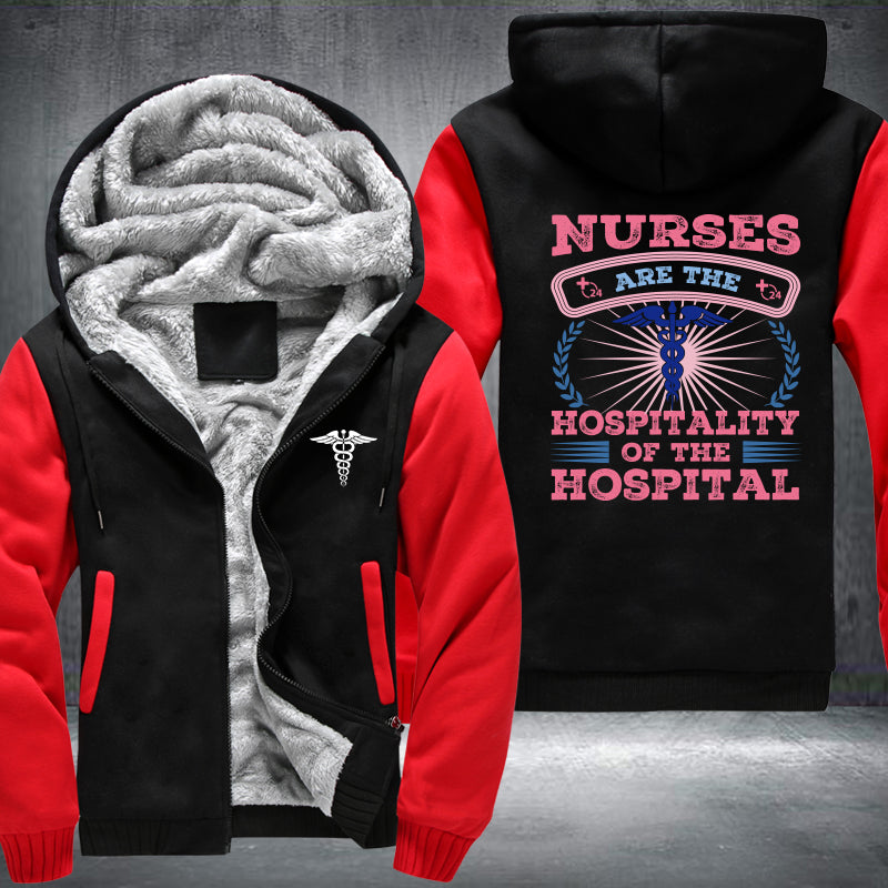 Nurse Hospital Fleece Jacket
