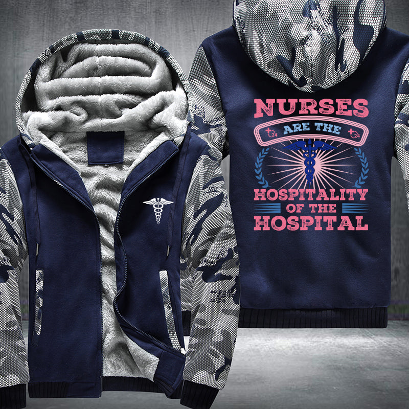 Nurse Hospital Fleece Jacket