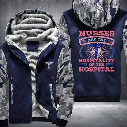 Nurse Hospital Fleece Jacket