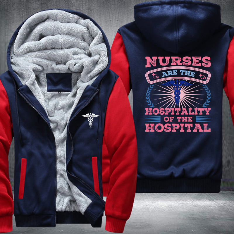 Nurse Hospital Fleece Jacket