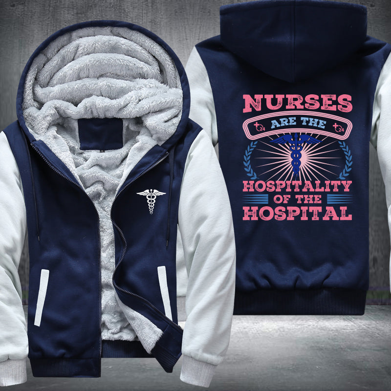 Nurse Hospital Fleece Jacket