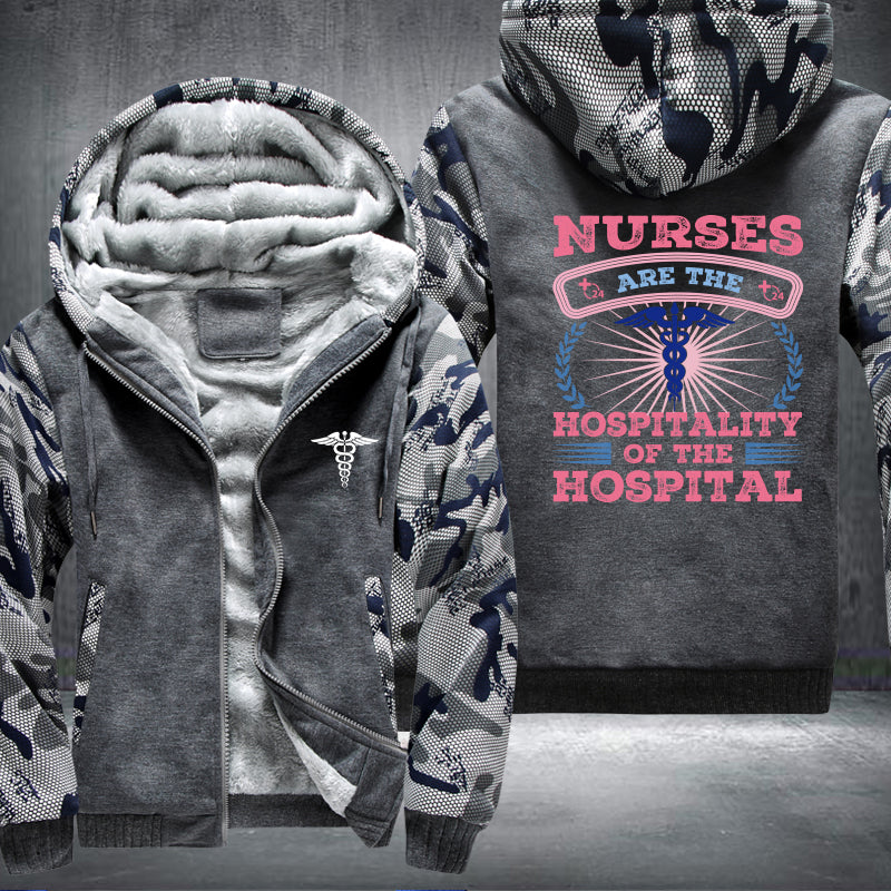 Nurse Hospital Fleece Jacket
