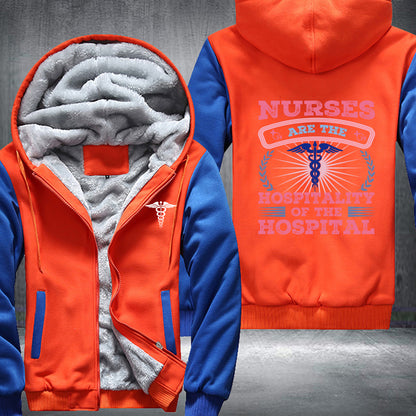 Nurse Hospital Fleece Jacket