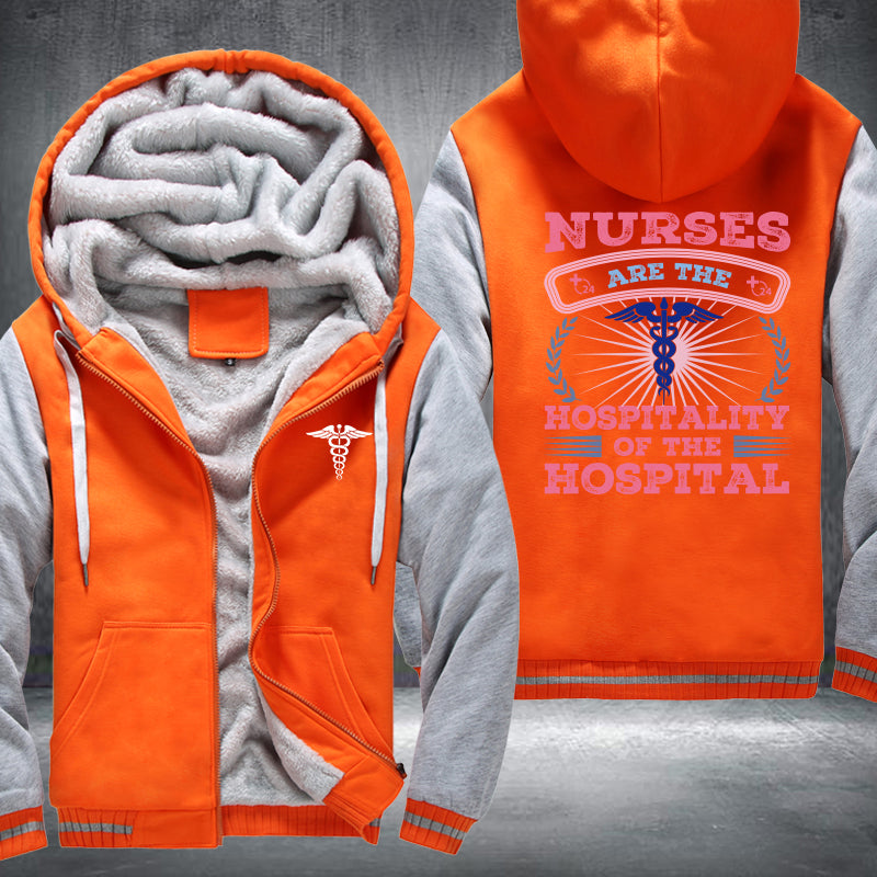 Nurse Hospital Fleece Jacket