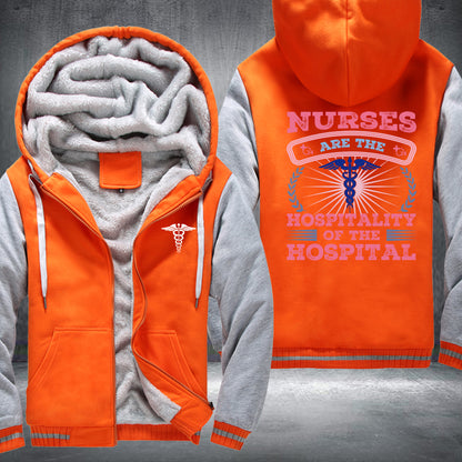 Nurse Hospital Fleece Jacket