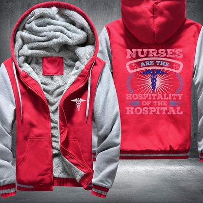 Nurse Hospital Fleece Jacket