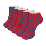 Comfortable Pattern Socks (5 Pairs)