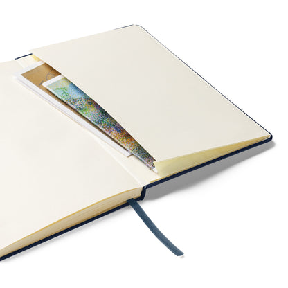 Hardcover bound notebook