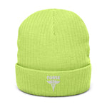 Nurse Ribbed knit beanie