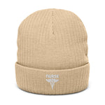 Nurse Ribbed knit beanie