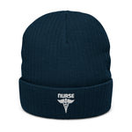Nurse Ribbed knit beanie