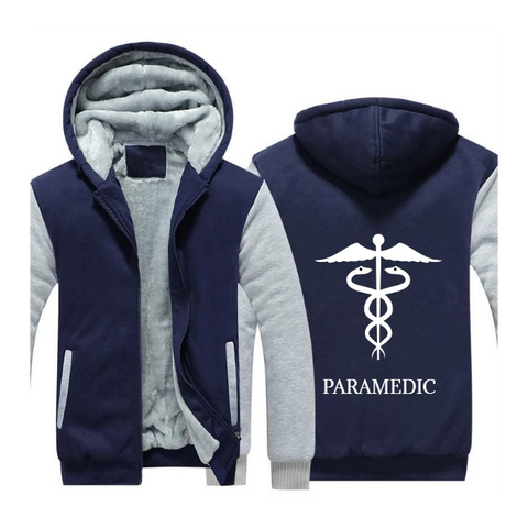 Medical Caduceus Fleece Jacket (Customize)