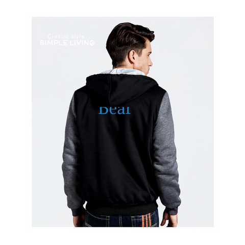 GREY FLEECE JACKET (CUSTOMIZE)