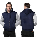 BLUE FLEECE JACKET (CUSTOMIZE)