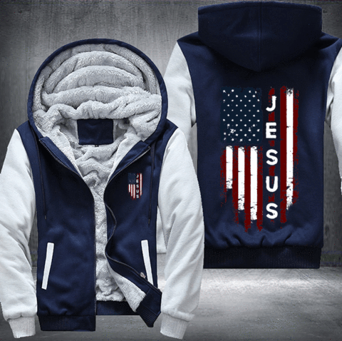 USA Flag Jesus Jacket