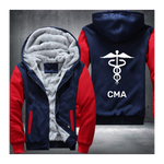 Medical Caduceus Fleece Jacket (Customize)