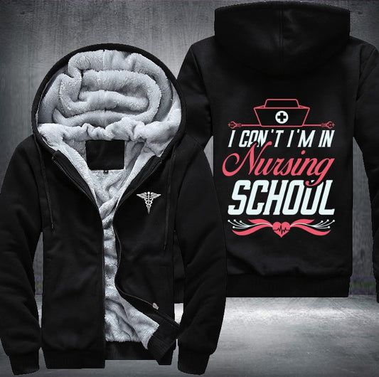 Nursing School Fleece Hoodies Jacket