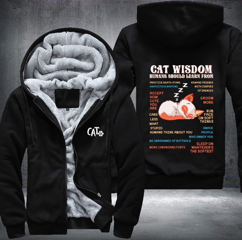 CAT WISDOM Fleece Jacket