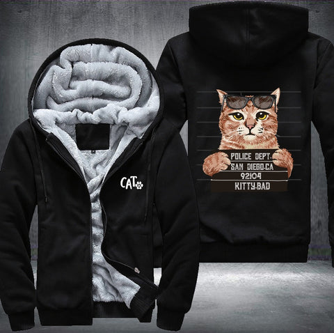 CAT arrest police dept Fleece Jacket