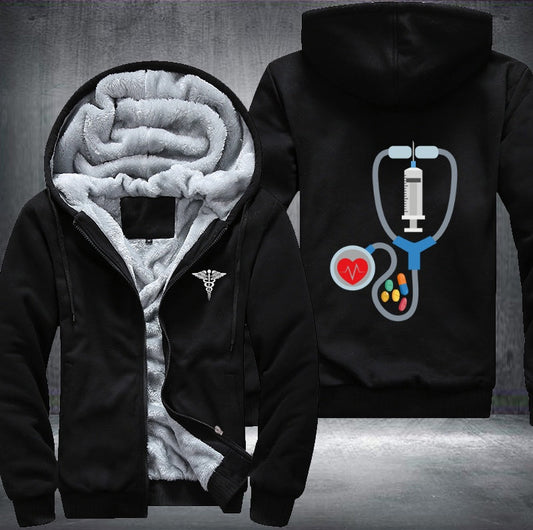 Doctor Equipment Fleece Jacket