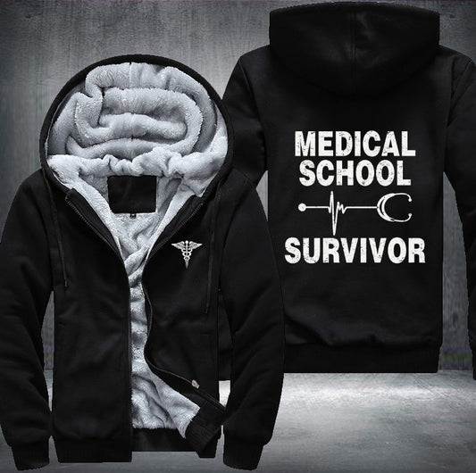 Medical school survivor Fleece Jacket