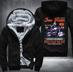 Ride fast or die san Francisco Fleece Jacket