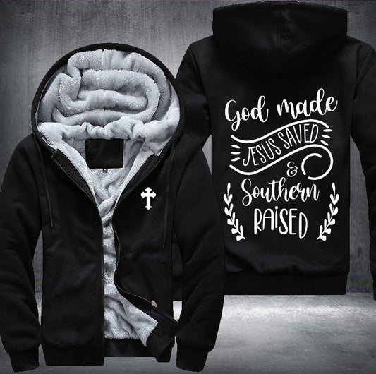 God made Jesus saved and southern raised Jacket