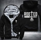 Rooted in christ Fleece Jacket