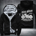 Full speed speedway racing Fleece Jacket