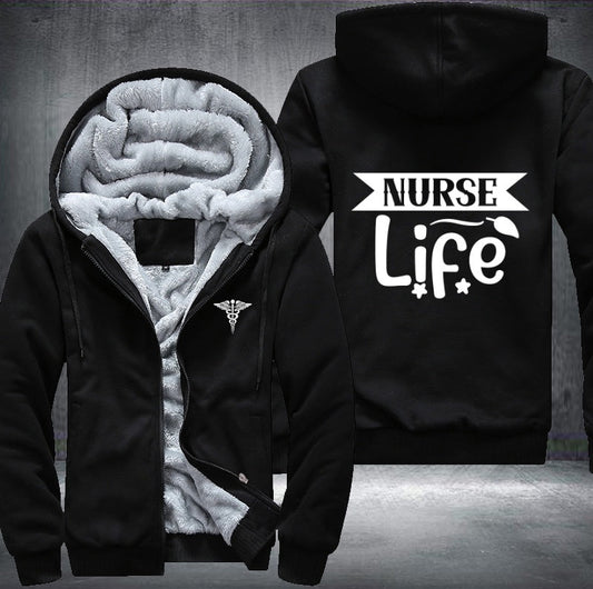 Nurse life Fleece Jacket