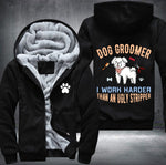 Dog groomer Fleece Jacket