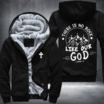 There is no rock like our god Fleece Jacket