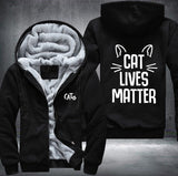 CAT LIVES MATTER Fleece Jacket