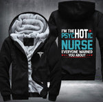 Psychotic Nurse Fleece Jacket