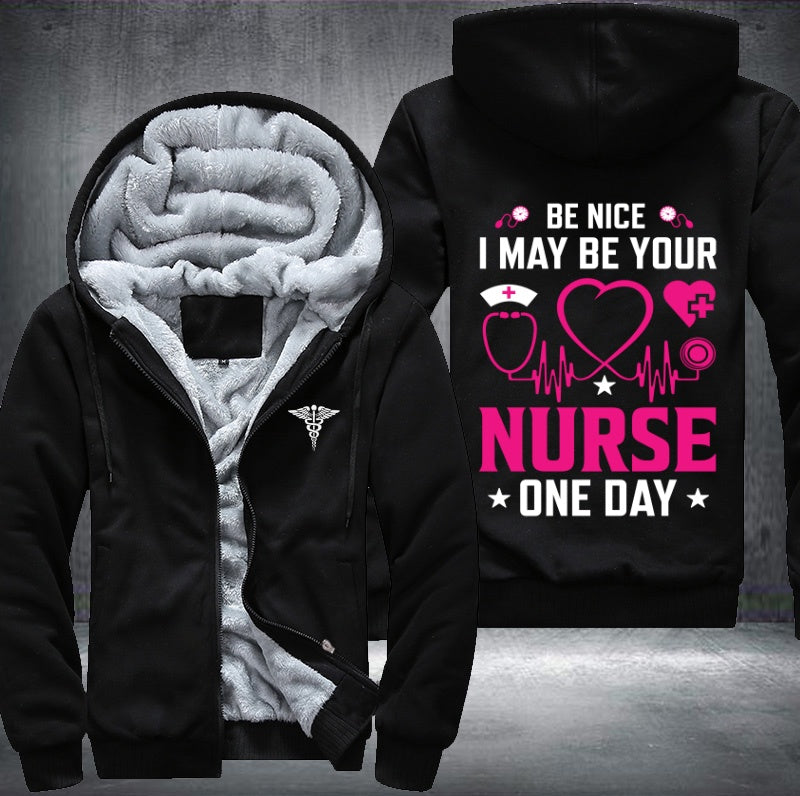 Nurse Nice Fleece Jacket