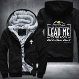 Lead me to the rock Fleece Jacket