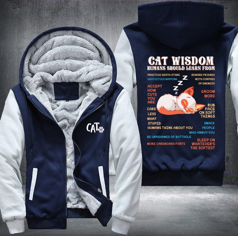 CAT WISDOM Fleece Jacket