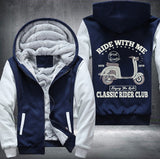 Ride with me rider club Fleece Jacket