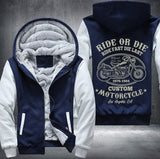 Ride or die ride fast die last Fleece Jacket