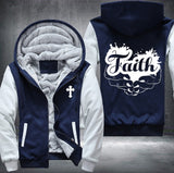 Faith Heart on hand Fleece Jacket