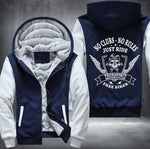 No clubs no rules just ride Fleece Jacket