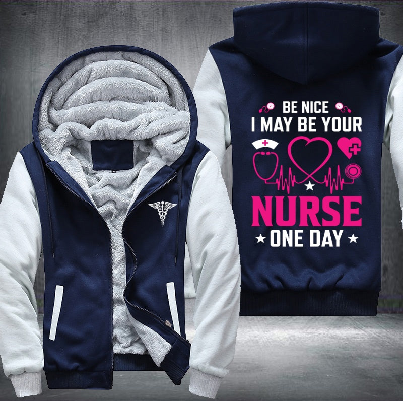 Nurse Nice Fleece Jacket