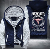 Born Nurse Fleece Jacket
