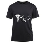 RN Nurse Heartbeat T-shirt